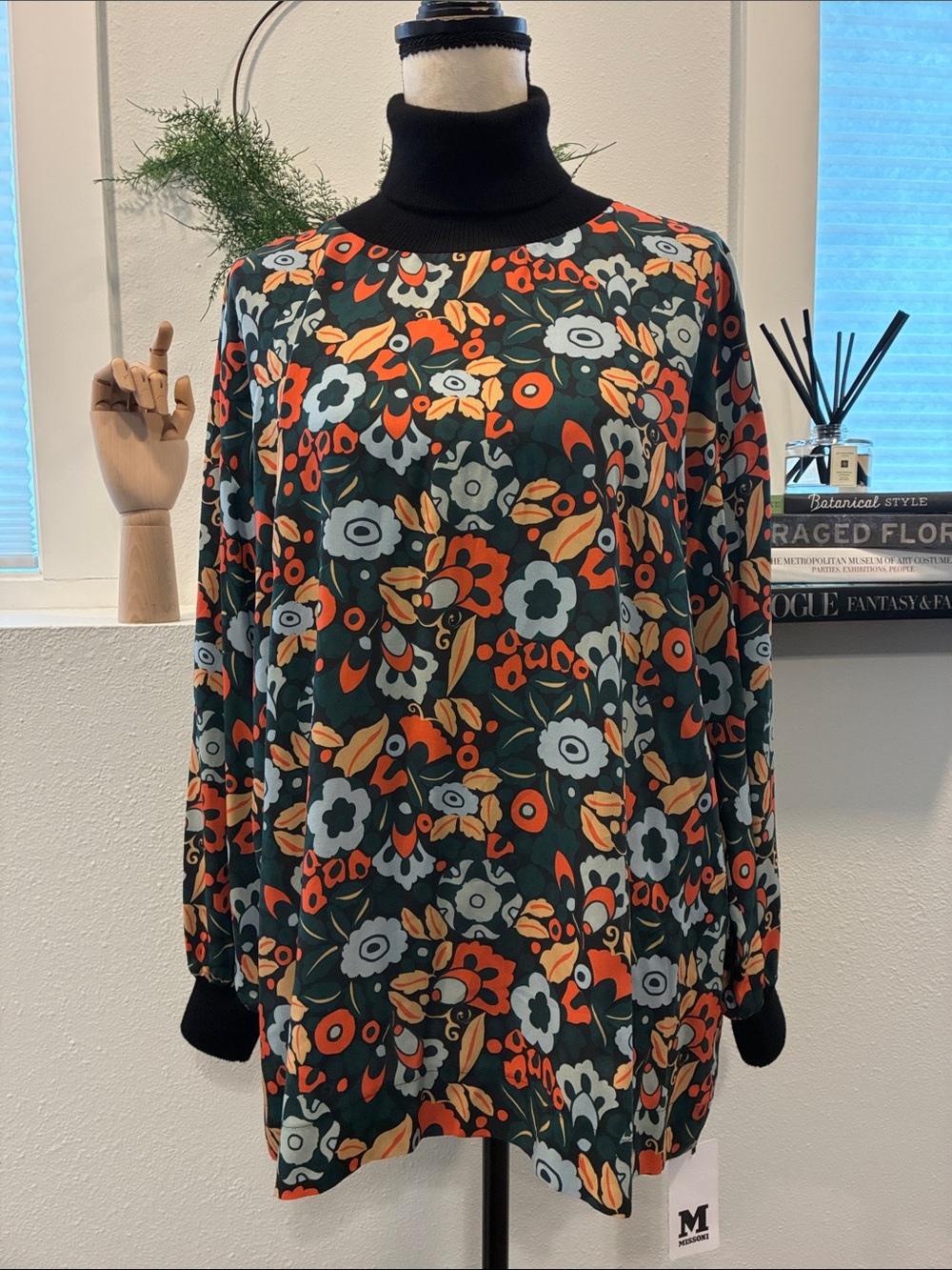 NWT Missoni Floral Pullover
